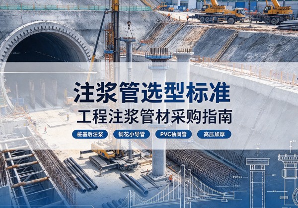 大方注浆管选型标准